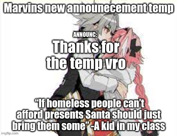 Mervin | Thanks for the temp vro | image tagged in mervin | made w/ Imgflip meme maker