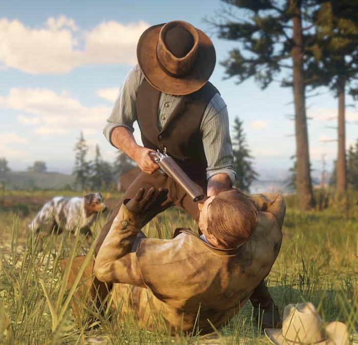 rdr2 execute Blank Meme Template