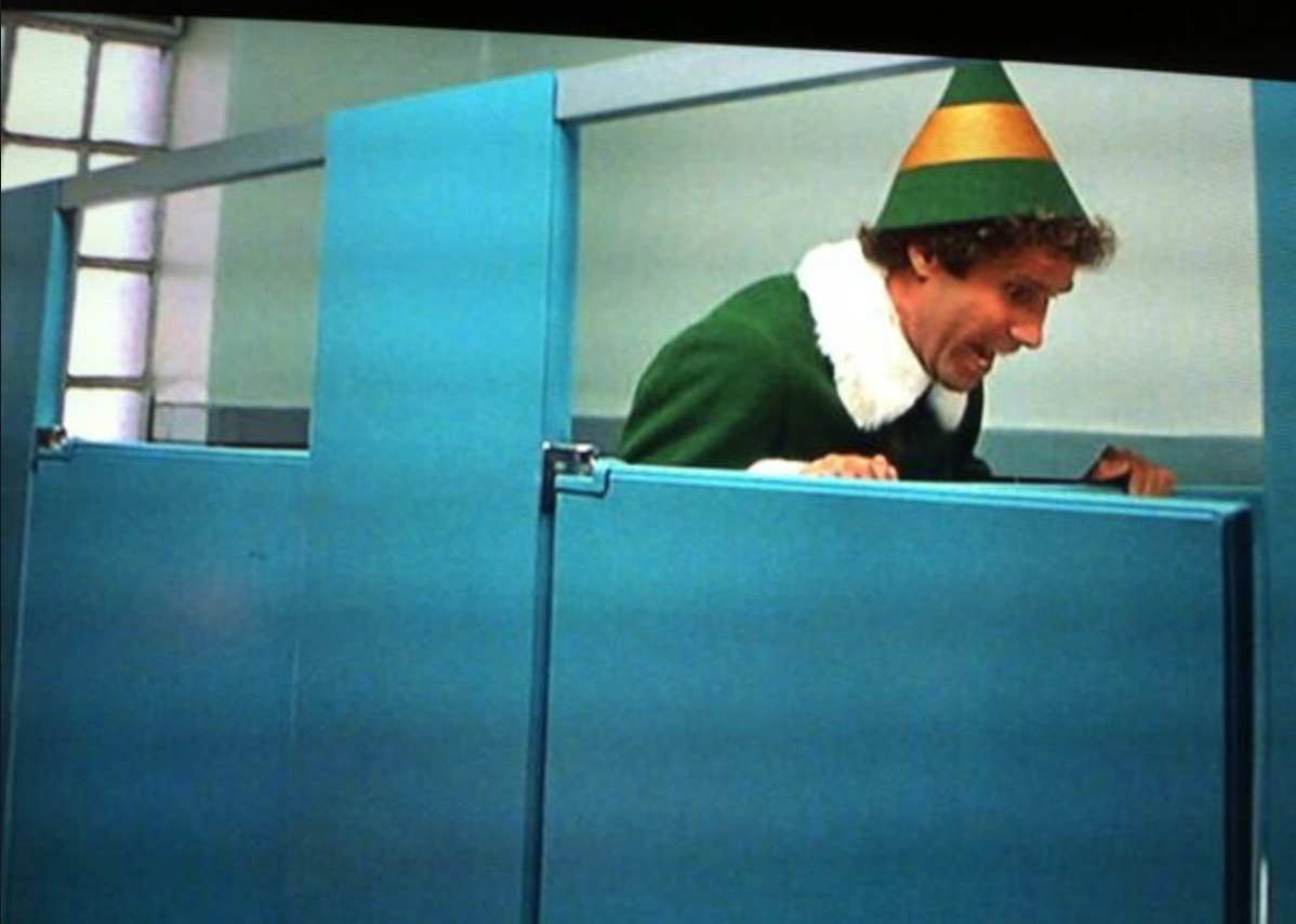 Elf toilet Blank Meme Template