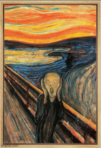 Picasso Schmicasso | image tagged in gifs,picasso,psycho,mahan mahan | made w/ Imgflip images-to-gif maker