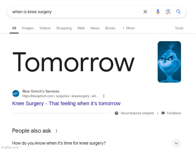 knee surgery | image tagged in knee surgery | made w/ Imgflip meme maker