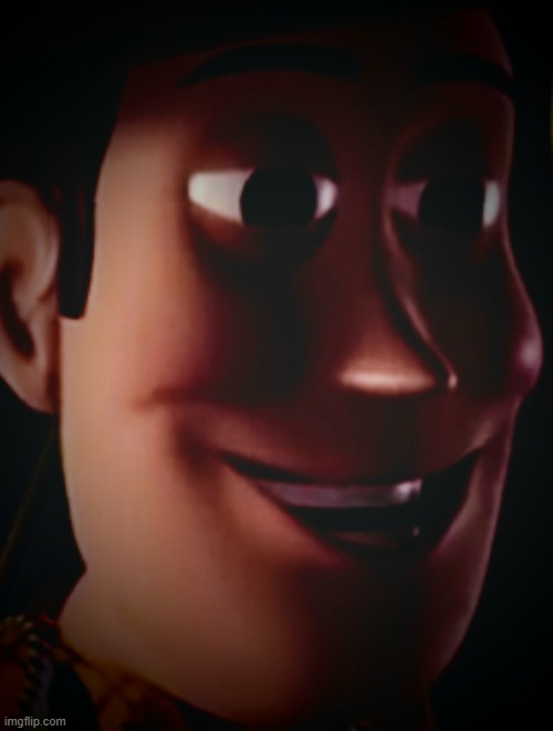 Freaky staring woody | image tagged in freaky staring woody | made w/ Imgflip meme maker