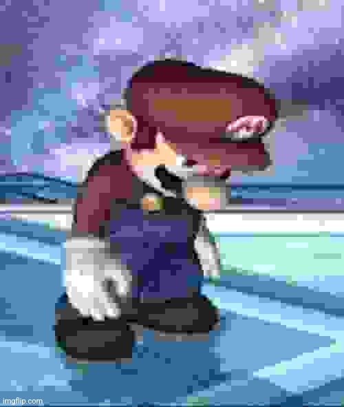 Depressed Mario | image tagged in depressed mario | made w/ Imgflip meme maker
