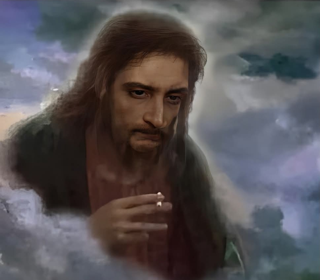 God Blank Meme Template