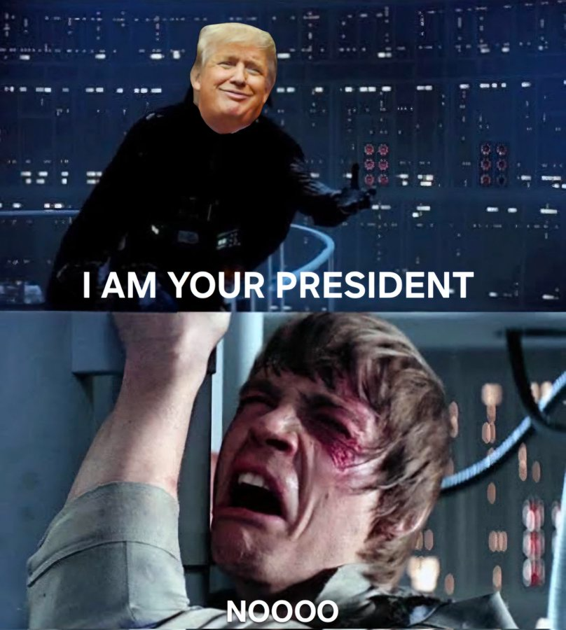 Luke I am your President Blank Meme Template