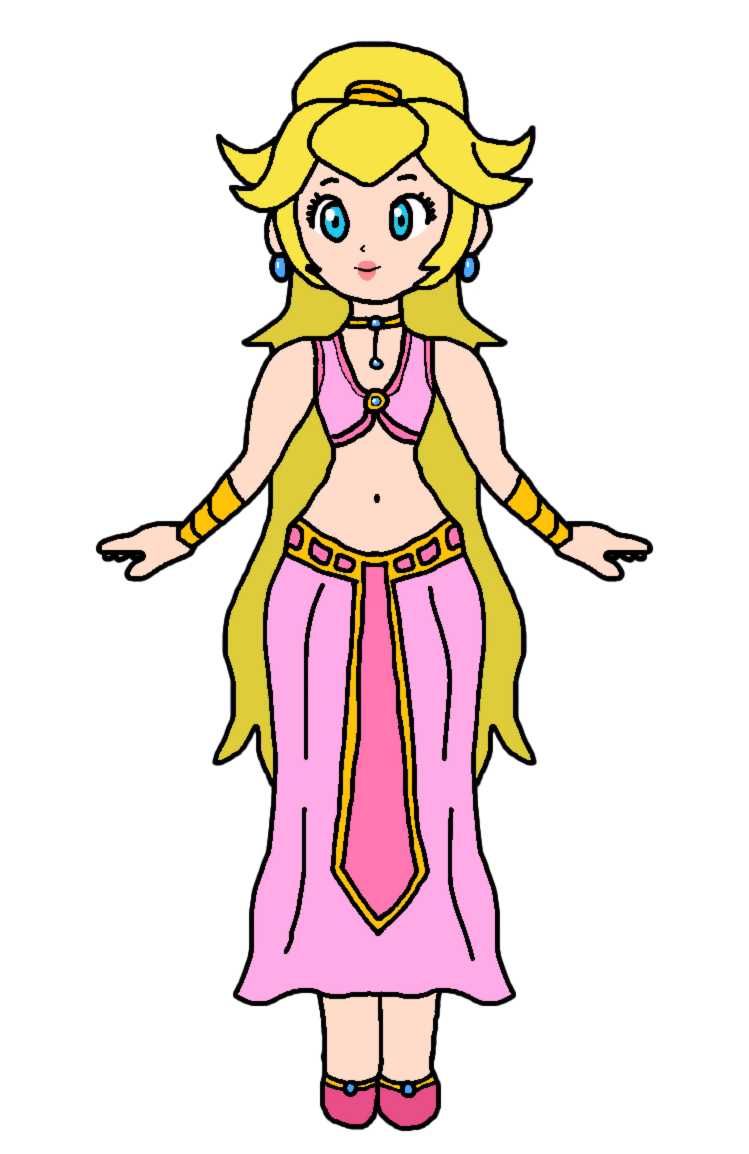 Arabian Princess Peach Blank Meme Template