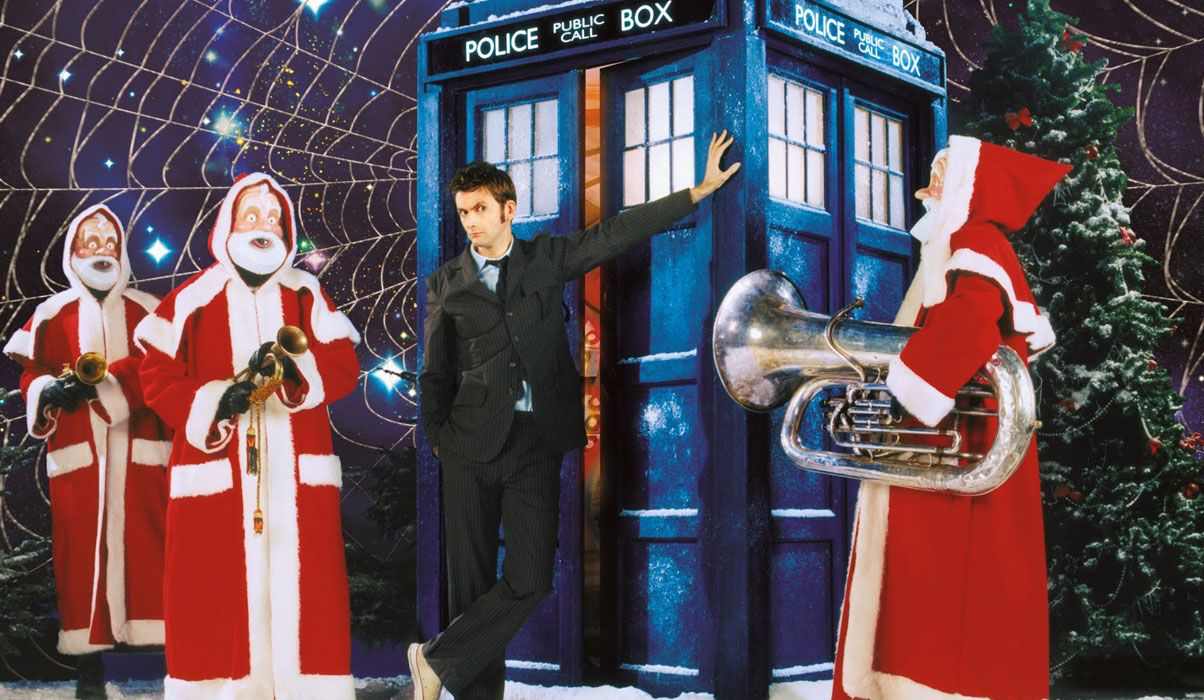 Tenth Doctor Christmas Blank Meme Template