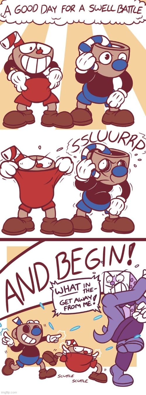 Cuphead had me wheezing XD | made w/ Imgflip meme maker