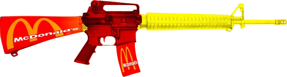 High Quality Gun-Skin: McDonalds Skin for Colt M16A3 Blank Meme Template