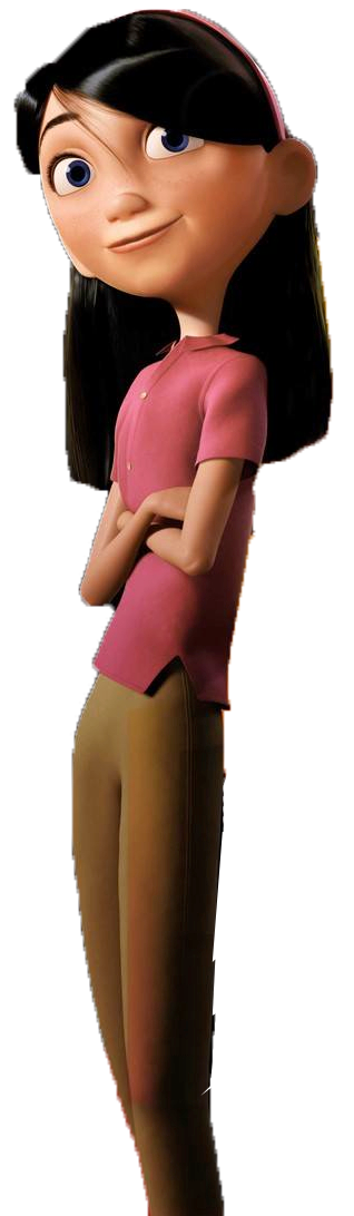 Violet Parr Blank Meme Template