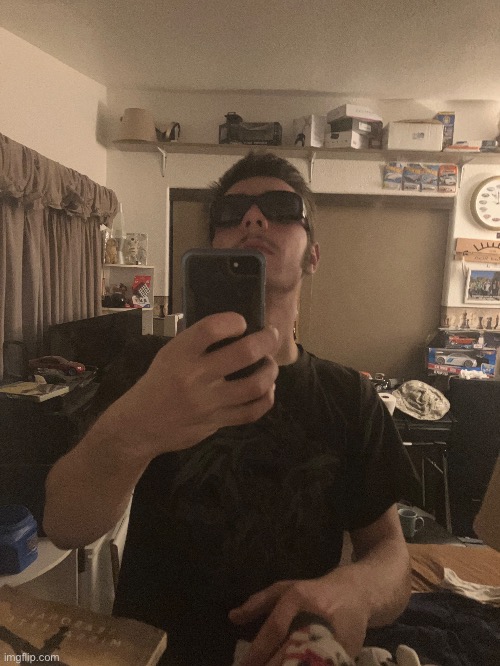 Retake I took in front of my mirror | made w/ Imgflip meme maker