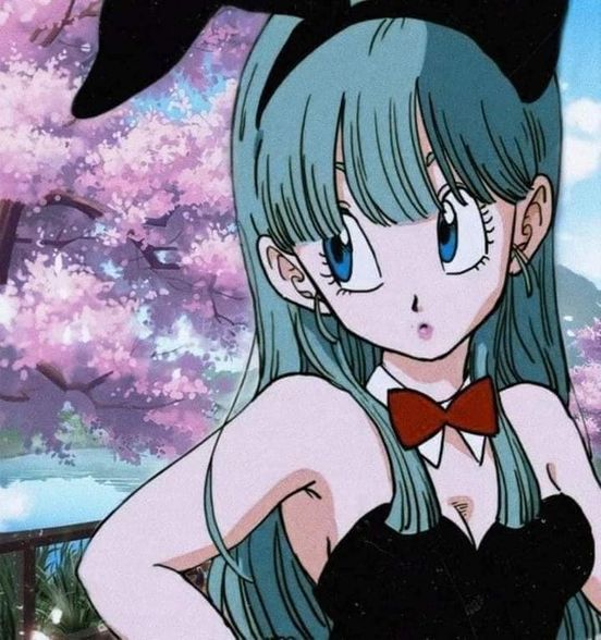 bulma bunny cute Blank Meme Template