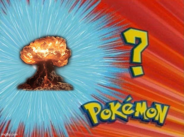 Warfare used Explosion. It was very effective! | image tagged in who is that pokemon | made w/ Imgflip meme maker