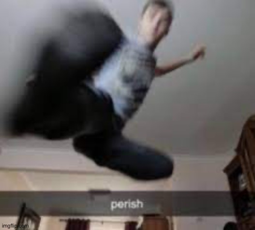 Perish kick | image tagged in perish kick | made w/ Imgflip meme maker