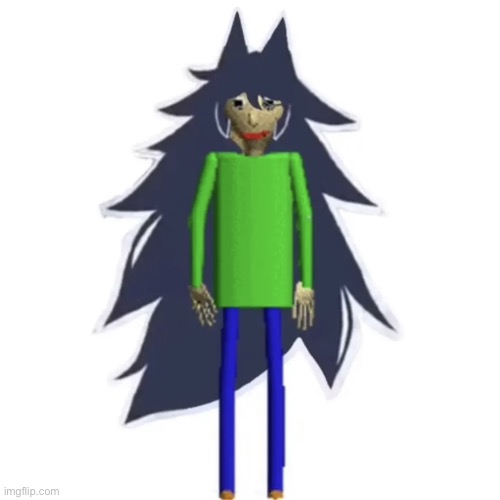 Miss Baldi | image tagged in miss baldi | made w/ Imgflip meme maker