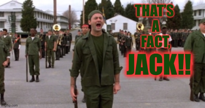 Thats the fact, Jack! | THAT’S 
A
FACT, JACK!! | image tagged in thats the fact jack | made w/ Imgflip meme maker