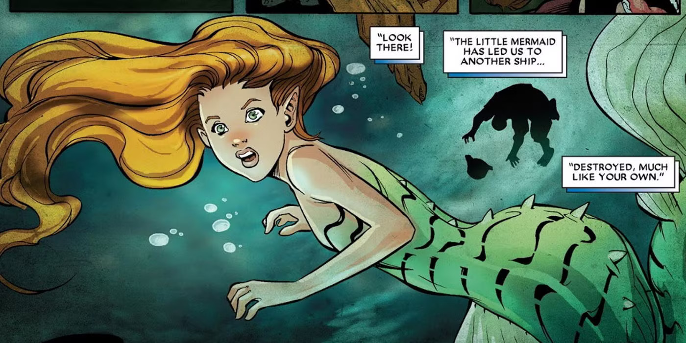 marvel mermaid Blank Meme Template