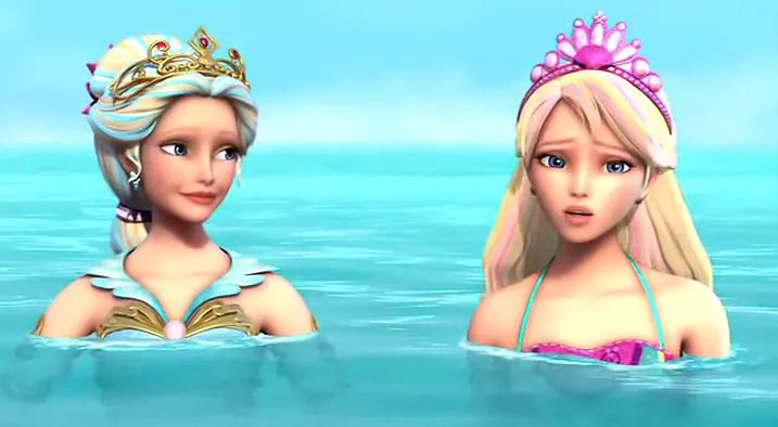 barbie mermaids Blank Meme Template