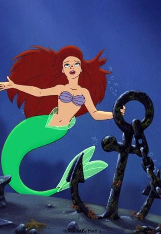 ariel singing Blank Meme Template