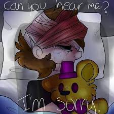 Crying child is hospital bed fnaf Blank Meme Template