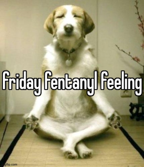 repost this on friday | image tagged in friday fentanyl feeling | made w/ Imgflip meme maker