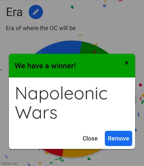 For the Era we got The Napoleonic Wars | image tagged in msmg,wheel | made w/ Imgflip meme maker