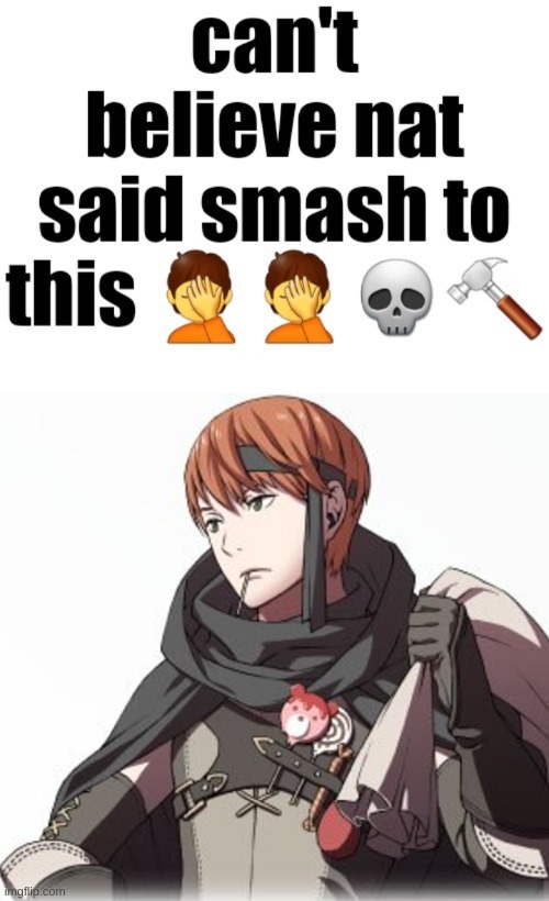 Can’t believe nat said smash to this | image tagged in can t believe nat said smash to this | made w/ Imgflip meme maker