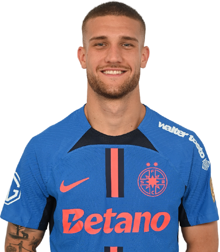 Daniel Birligea (Romania, Fotbal Club FCSB) Blank Meme Template