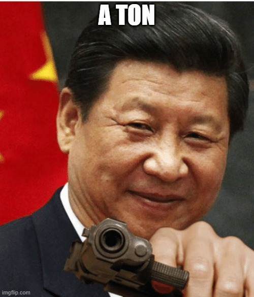 Xi Jinping | A TON | image tagged in xi jinping | made w/ Imgflip meme maker