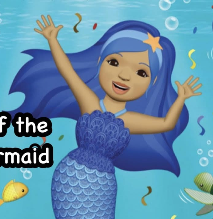 the blue mermaid Blank Meme Template
