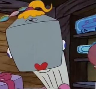 High Quality Front facing Pearl Blank Meme Template