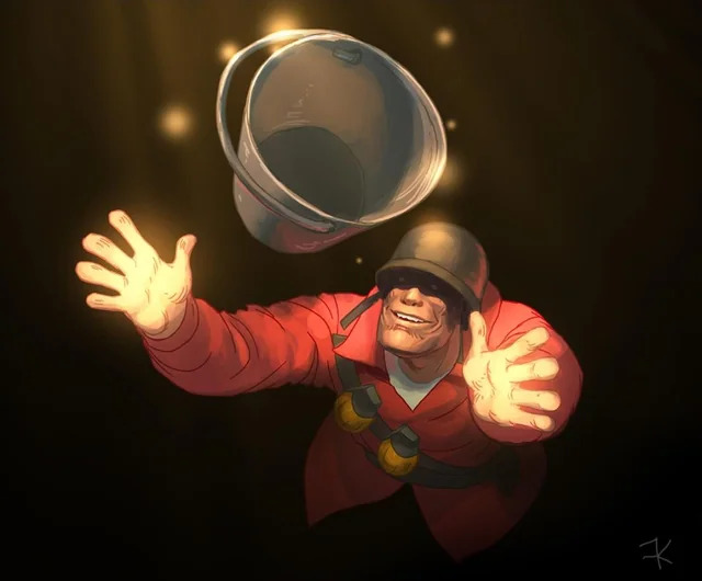 High Quality holy bucket Blank Meme Template