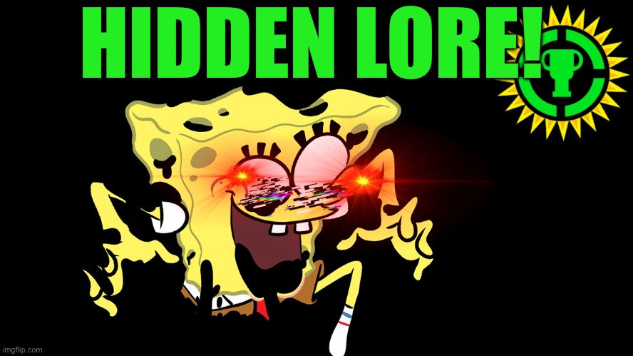 Game Theory Thumbnail | HIDDEN LORE! | image tagged in game theory thumbnail | made w/ Imgflip meme maker