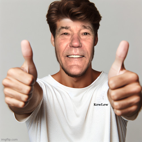 kewlew thumbs up | image tagged in kewlew thumbs up | made w/ Imgflip meme maker