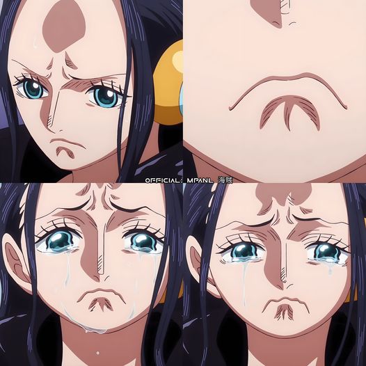 nico robin sad Blank Meme Template