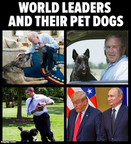 as found on threads | image tagged in donald trump,vladimir putin,barack obama,joe biden,george bush | made w/ Imgflip meme maker