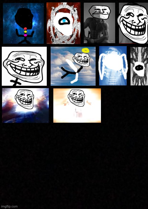 Trollface becoming canny phases 11.5-18 | image tagged in blank,troll face,trollface,trollge,mr incredible becoming canny | made w/ Imgflip meme maker