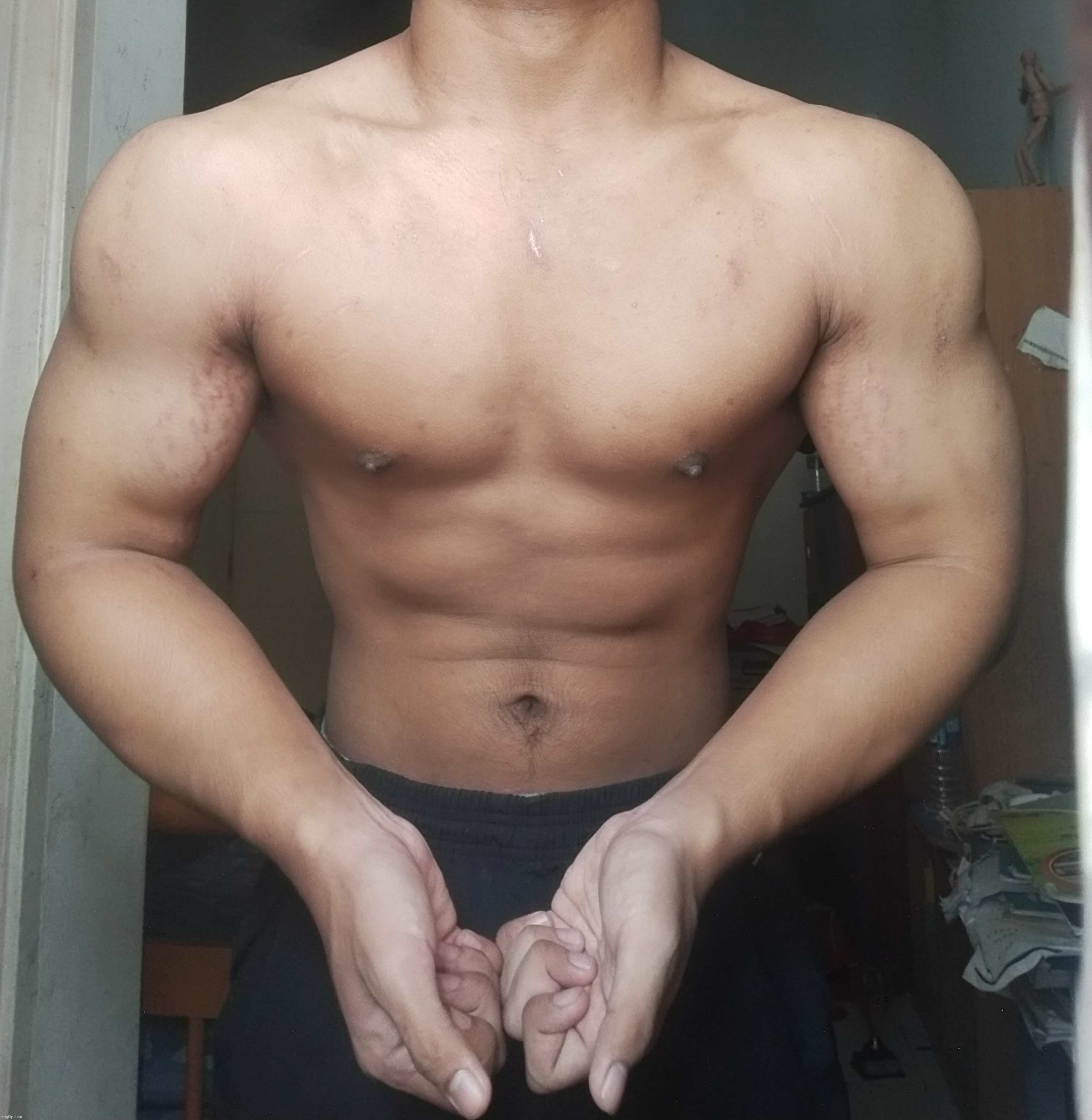 morning physique check | made w/ Imgflip meme maker