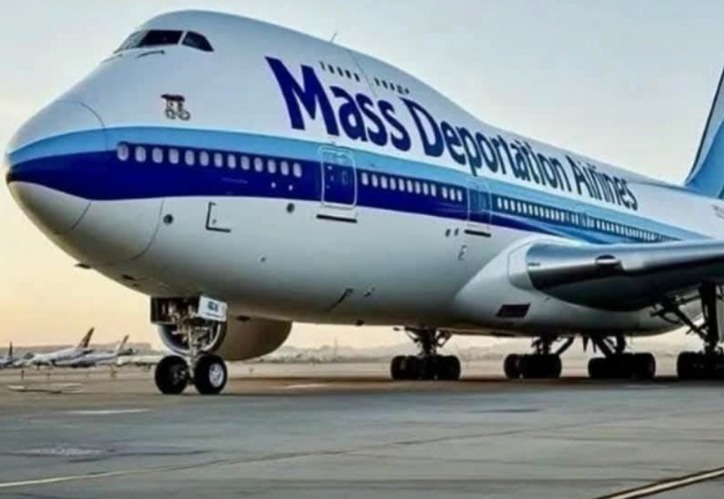 Mass Deportation Airlines | made w/ Imgflip meme maker