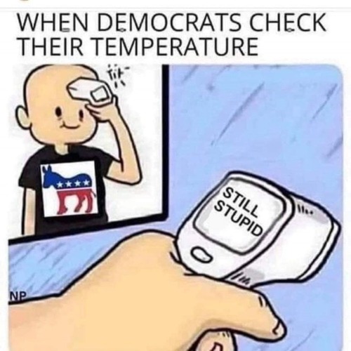 When Demoturds Check Their Temperature | made w/ Imgflip meme maker