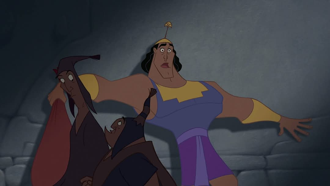 Kronk Against Wall Blank Meme Template