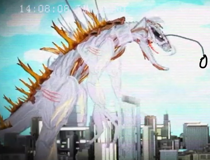 Anglerzilla (horror guy) Blank Meme Template