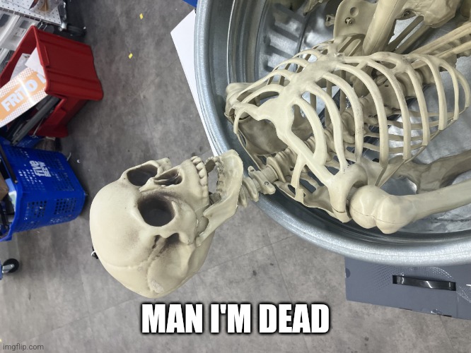 Man I’m Dead | MAN I'M DEAD | image tagged in man i m dead | made w/ Imgflip meme maker