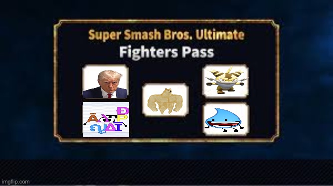 Custom ssbu DLC pack vol.3 | image tagged in custom,ssbu | made w/ Imgflip meme maker