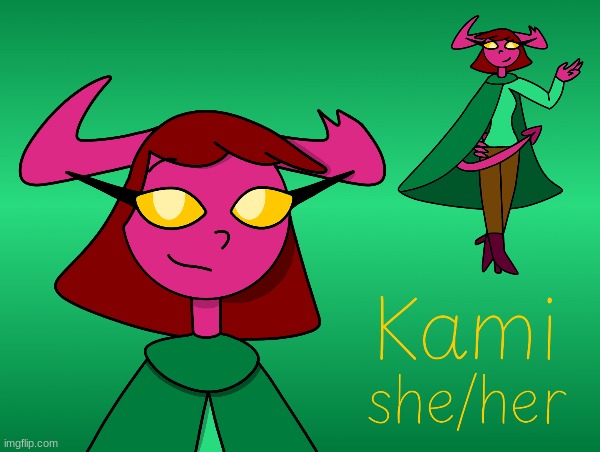 Meet Kami, my Dungeonsona! | image tagged in ocs,dnd | made w/ Imgflip meme maker