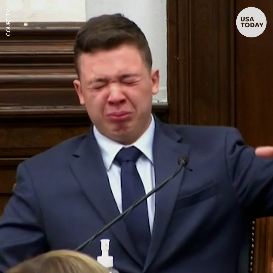 Kyle Rittenhouse Crying Blank Meme Template
