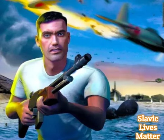 Slavic Lives Matter | image tagged in slavic,medal of honor rising sun | made w/ Imgflip meme maker