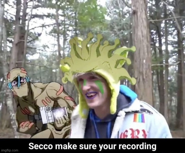 It seems Chioccolata has encountered something | image tagged in jojo's bizarre adventure | made w/ Imgflip meme maker