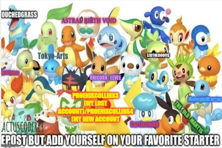 LEOTHEDOOFIS | image tagged in pokemon | made w/ Imgflip meme maker