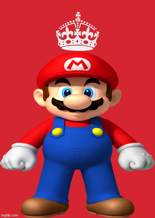 mario keep calm | image tagged in memes,keep calm and carry on red,mario,nintendo,super mario bros | made w/ Imgflip meme maker